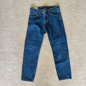 Mango Man Blue Jeans, Straight Leg, Size 26